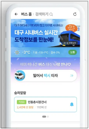 대구로 앱 다운받기_다양한 서비스