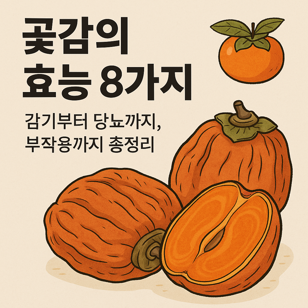 곶감의효능-당뇨-부작용-감기-설사