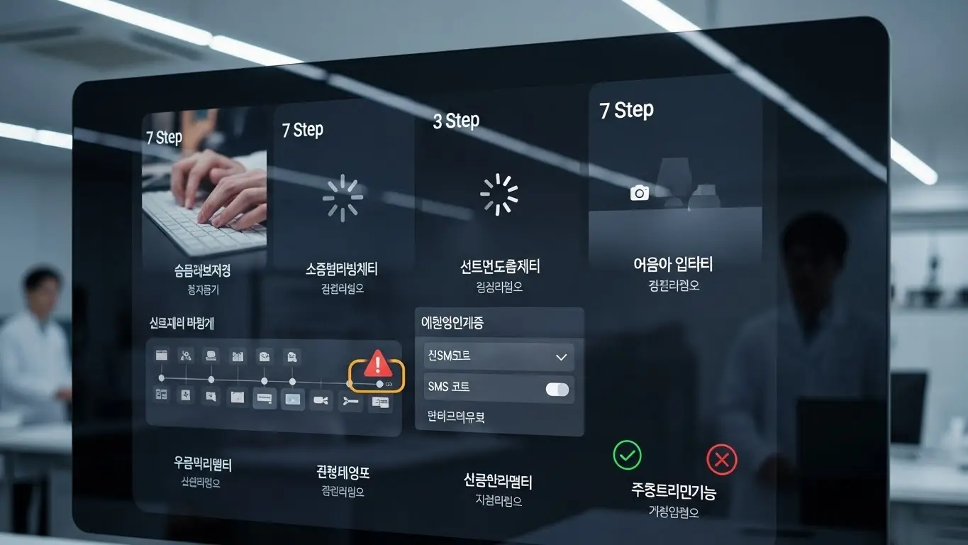 <img src="seven_step_process_for_successful_senior_business_product_development.webp" alt="시니어 고객 행동 관찰을 반영한 7단계 검증 프로세스를 보여주는 이미지 입니다">
