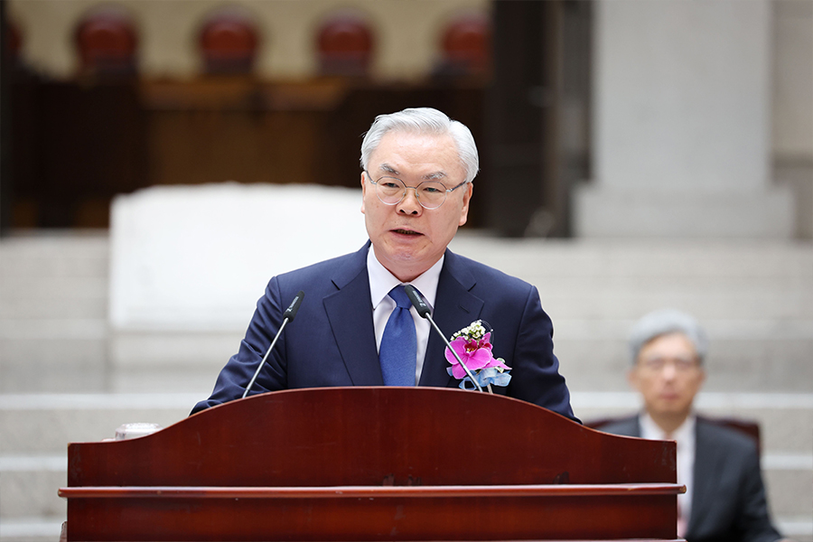 김선수&amp;#44; 이동원&amp;#44; 노정희 대법관 퇴임식