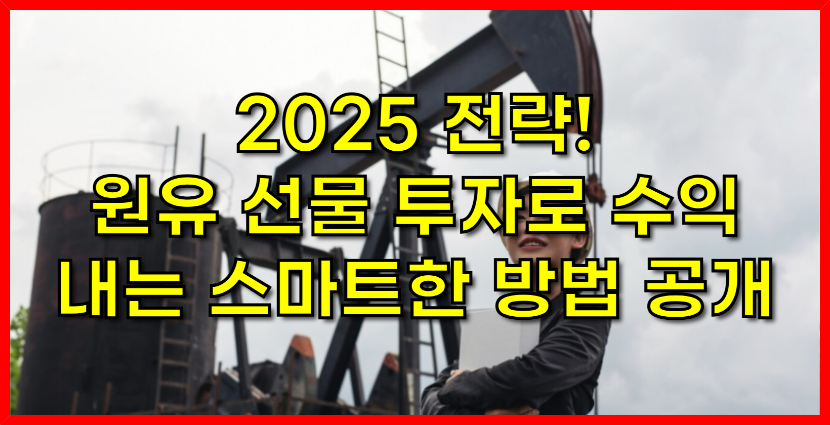 2025 전략! 원유 선물 투자로 수익 내는 스마트한 방법 공개