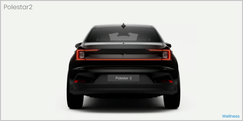 폴스타2 후면부 이미지