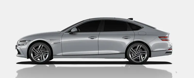 제네시스 G80 페이스 리프트 측면