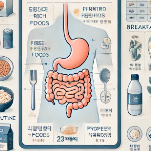 복부 건강 위한 식습관 루틴 구성법과 앱 활용한 추적