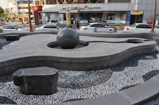 온양온천역 족욕체험장