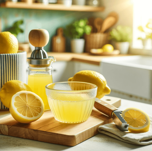레몬즙 만들기