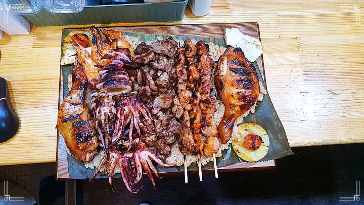 네모세모 강릉 맛집 필리핀 스타일 튀김 족발 스페셜 살로살로 바베큐 BBQ 맛있는 가게