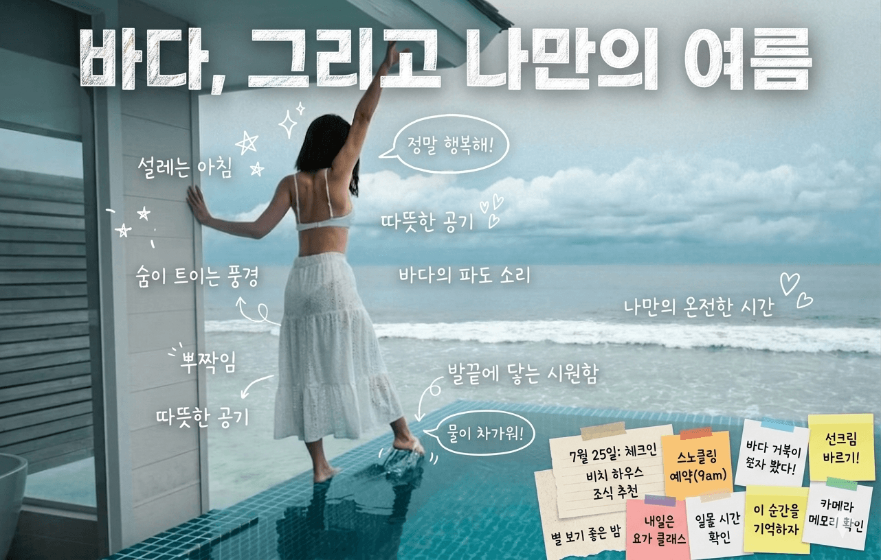 손글씨 프롬프트