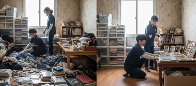 함평 고독사청소중