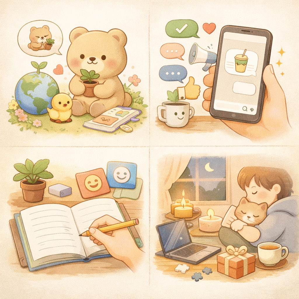 ‘무해함’이 브랜드 전략이 된 이유: 캐릭터·톤·문장이 만드는 안심의 힘