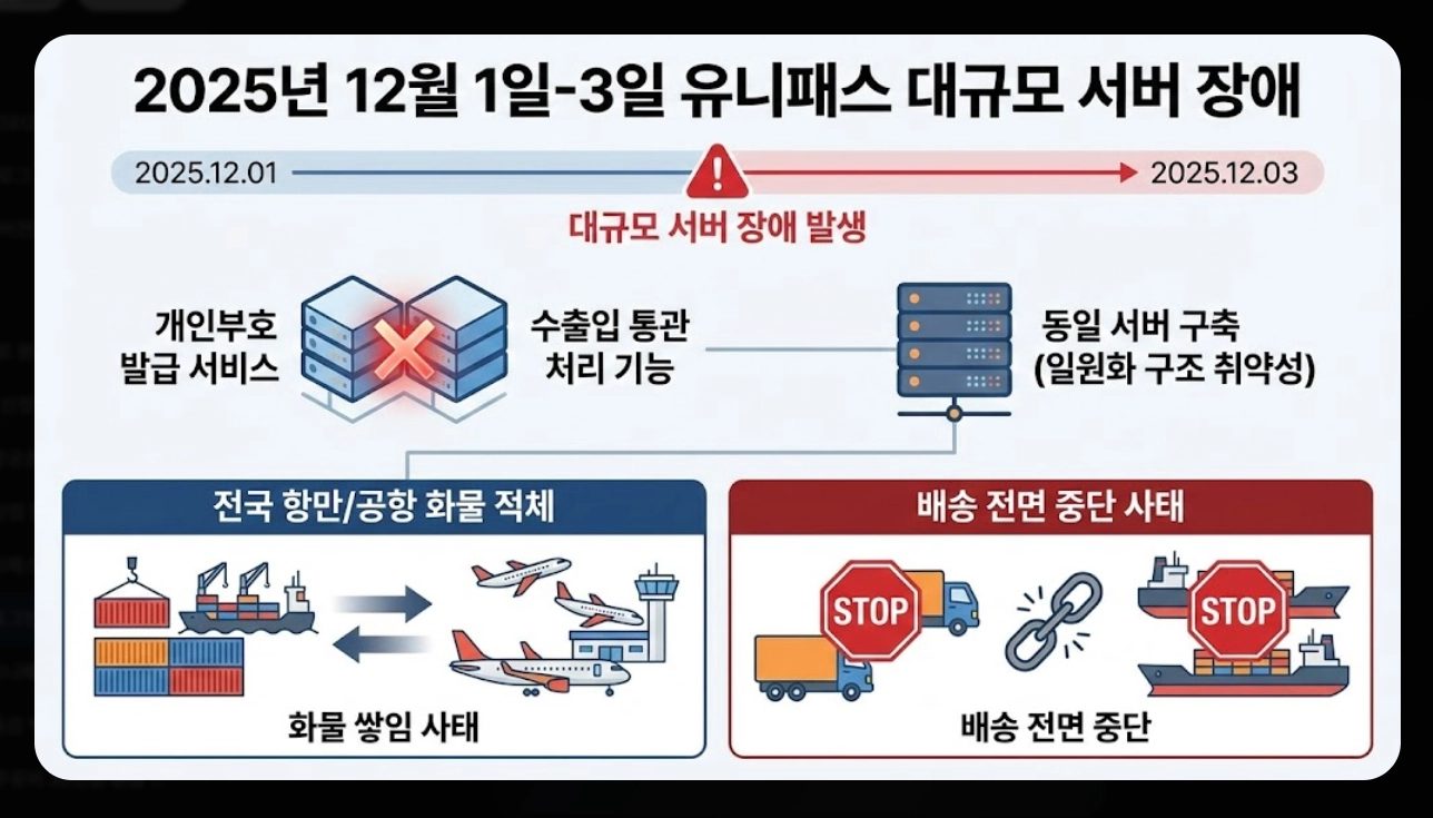 유니패스 로그인 오류 해결방법