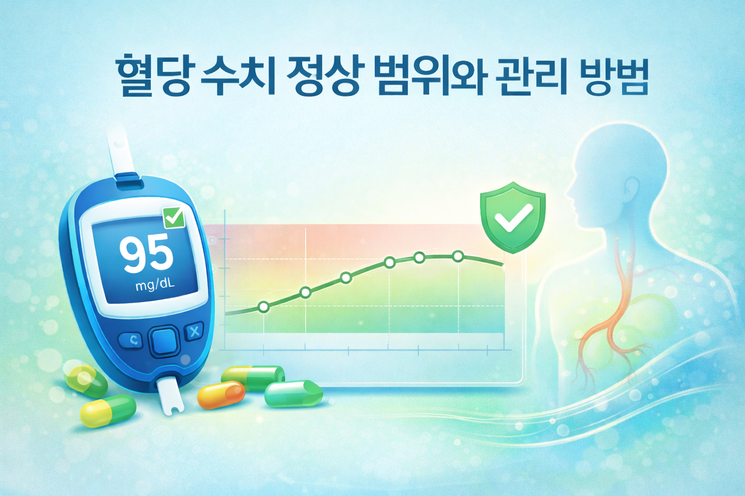 혈당 수치 정상 범위와 관리 방법