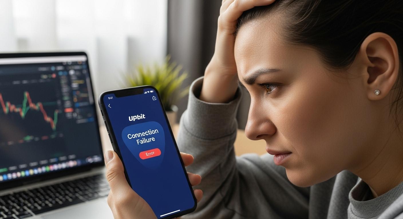 업비트 접속 장애