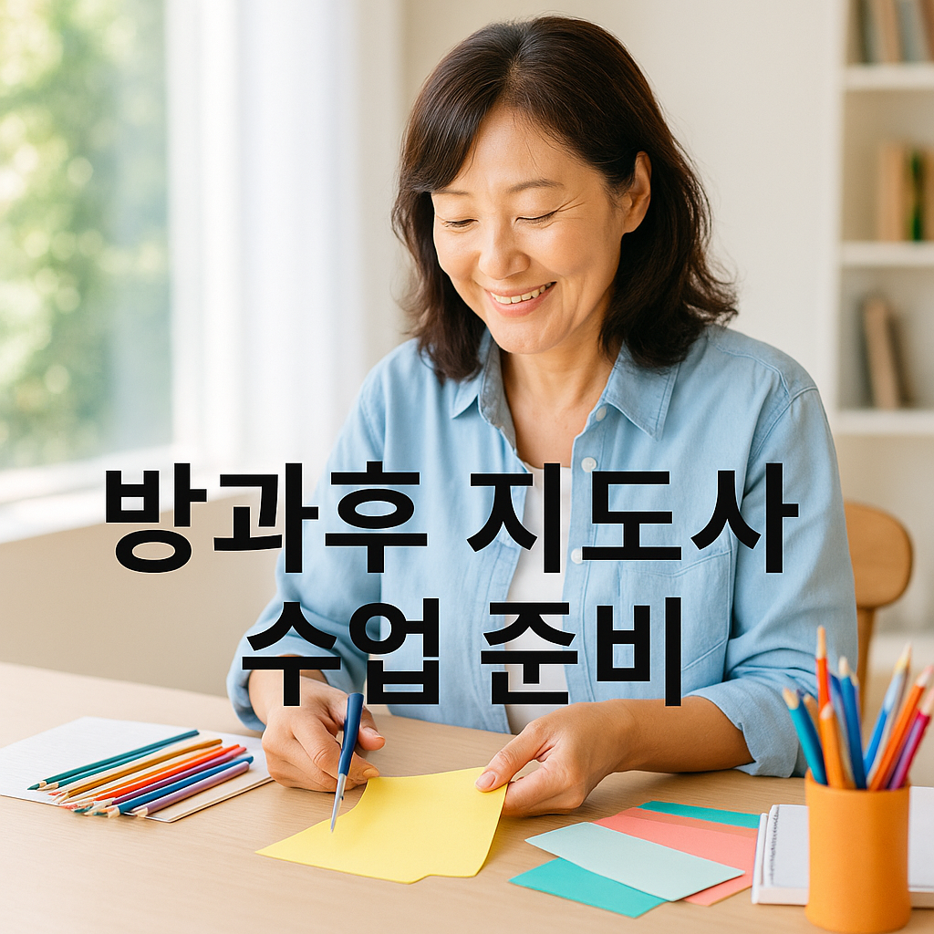 방과후 지도사