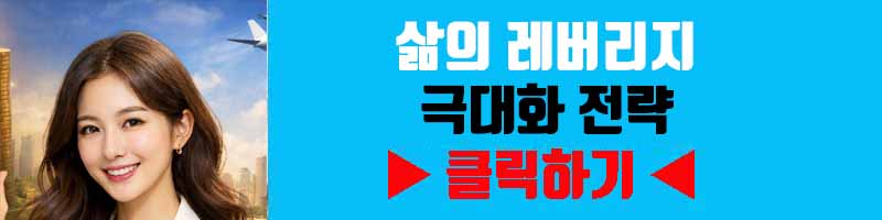 삶의 레버리지 극대화 전략