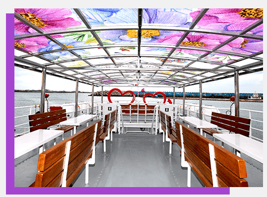 마라도 운진항 출발하는 배 사진