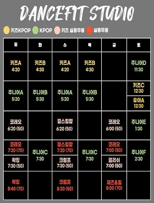 댄스핏학원