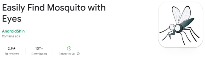 Easily Find Mosquito with Eyes App 소개