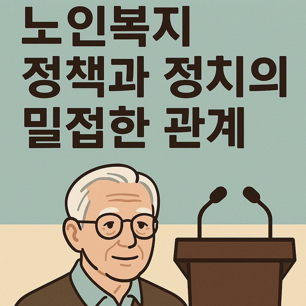 노인복지 정책과 정치의 밀접한 관계 관련 사진