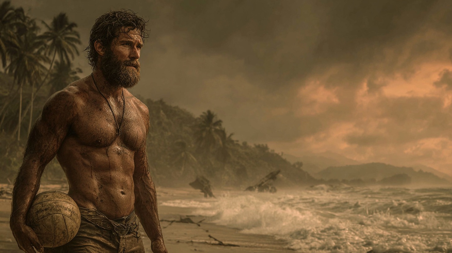 영화 캐스트 어웨이 포스터