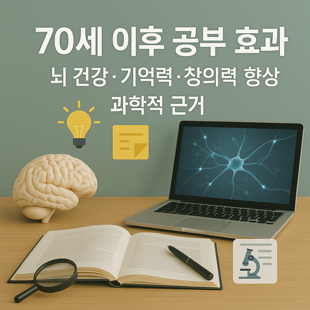 70세 이후 공부 효과