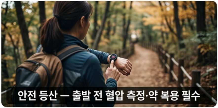 등산 중 응급 상황 &mdash; 단계별 대처법