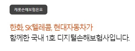 캐롯 퍼마일 자동차보험