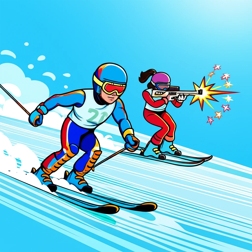 바이애슬론 2026 동계올림픽 경기 ..