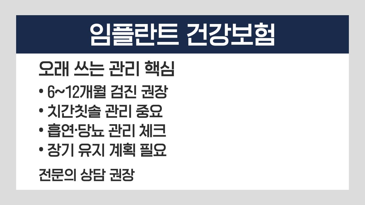임플란트 건강보험