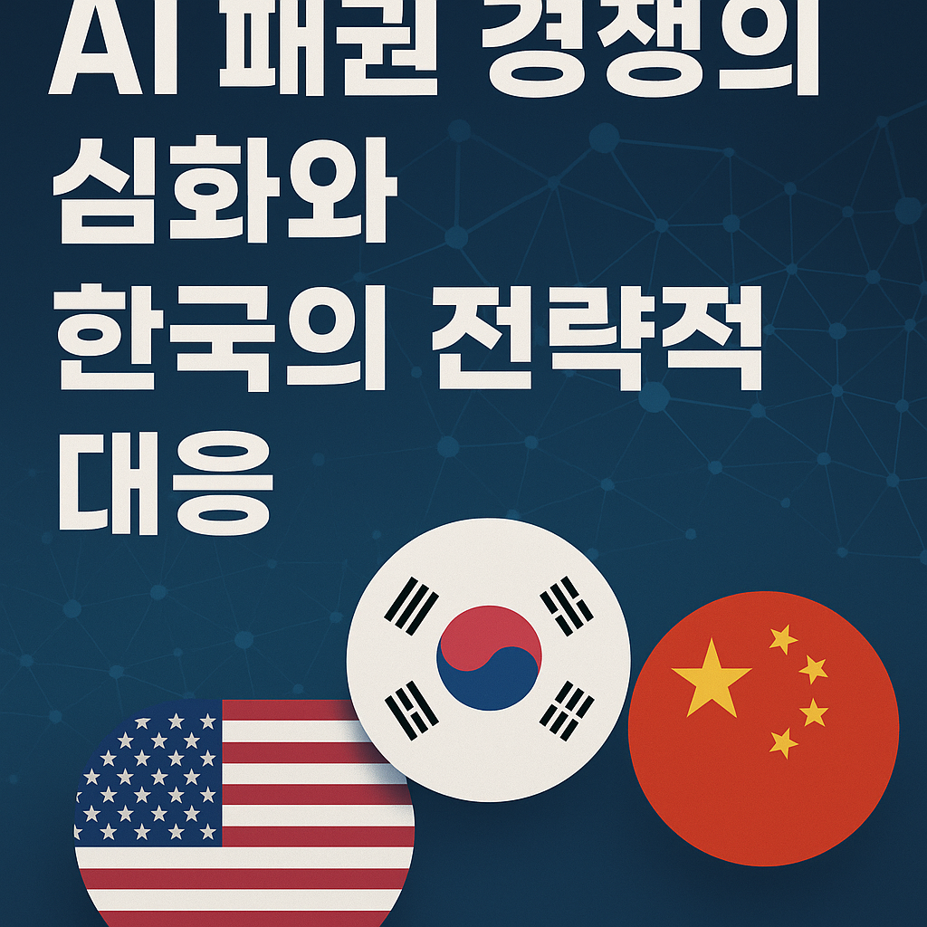 AI 패권 경쟁의 심화와 한국의 전략적 대응