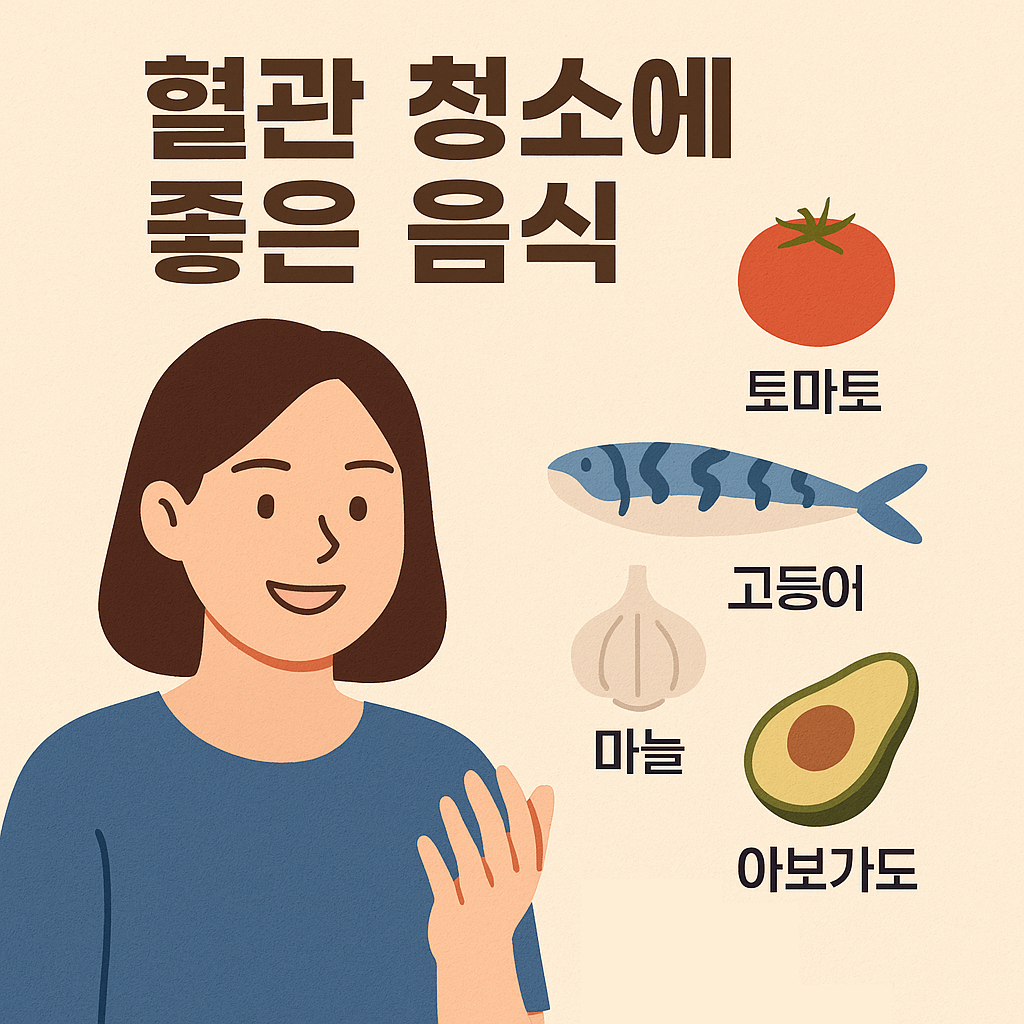 혈관 청소에 좋은 음식