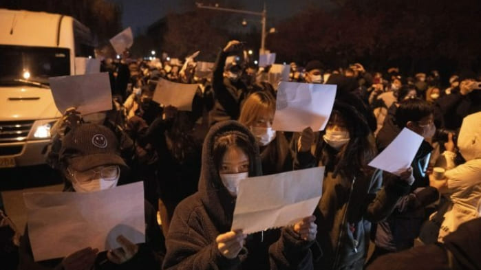 생각보다 심각한 중국 반정부 시위...젊은 층 못 막아 VIDEO: How China's Covid protests are being silenced