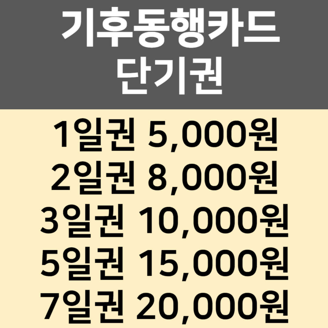 기후동행카드