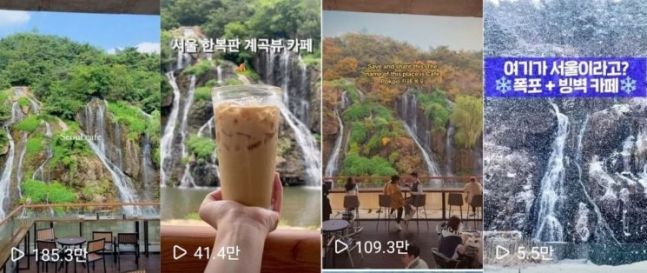 카페폭포 sns
