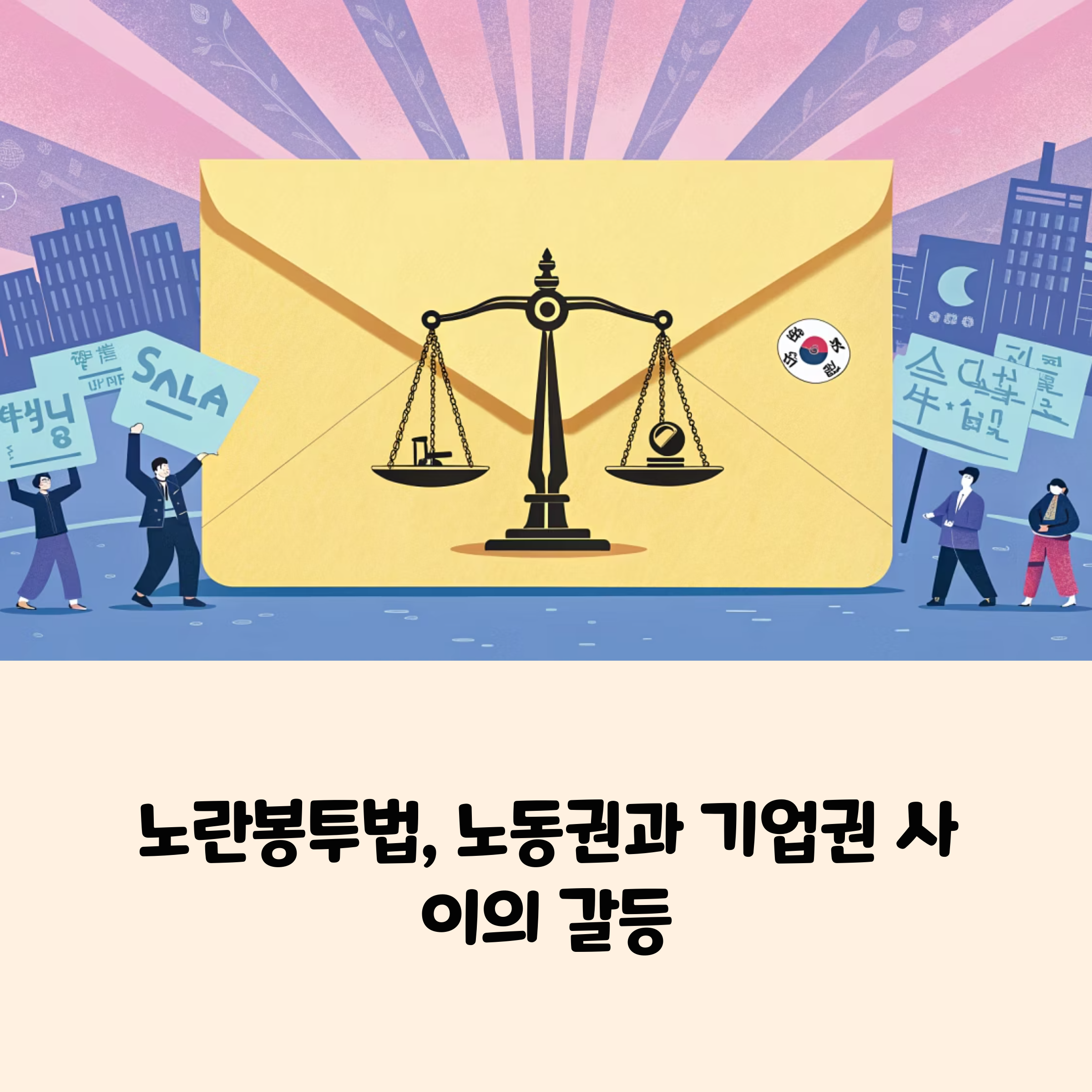찬성 vs 반대, 노란봉투법 논란 총정리