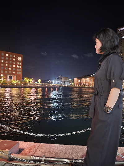 기타큐슈 모지코항 야경사진