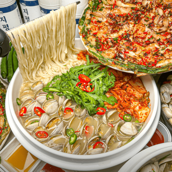 광교호수공원 맛집 "조조칼국수 광교점" 음식