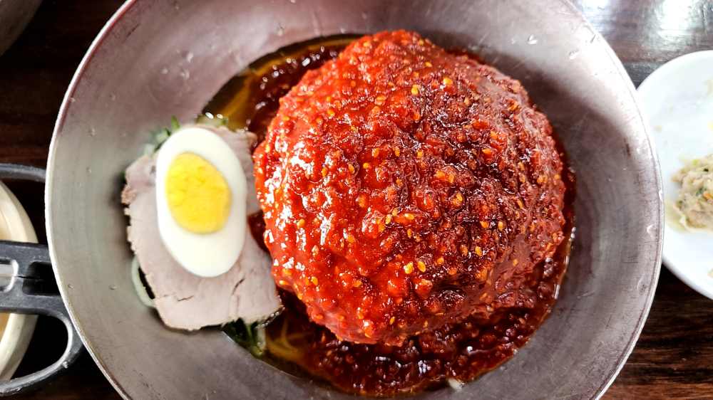 비빔밀면