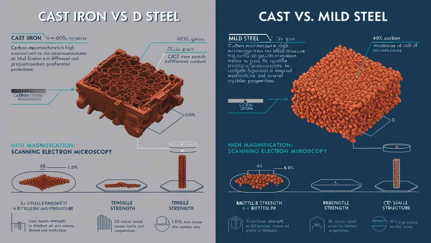 주철 vs 연강 차이점은?