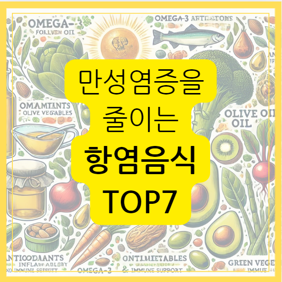 만성염증 항염음식