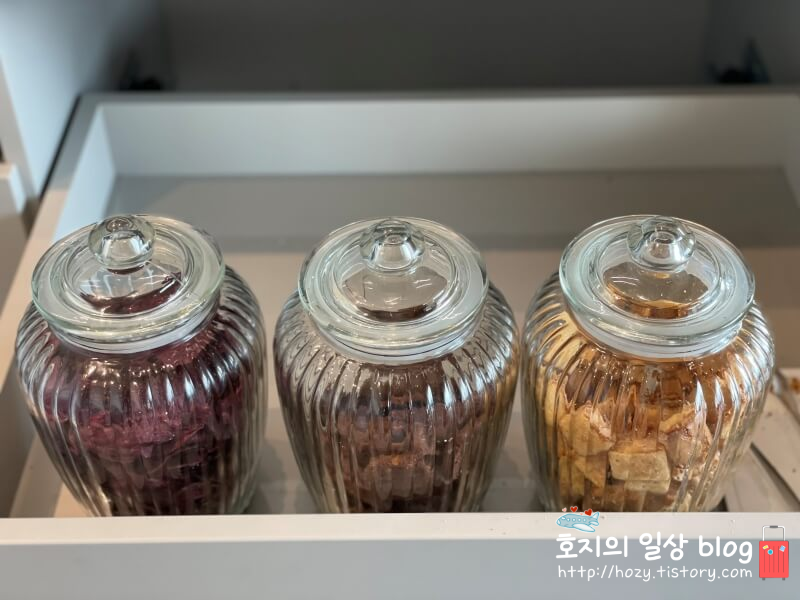송도 쉐라톤 클럽라운지 다과