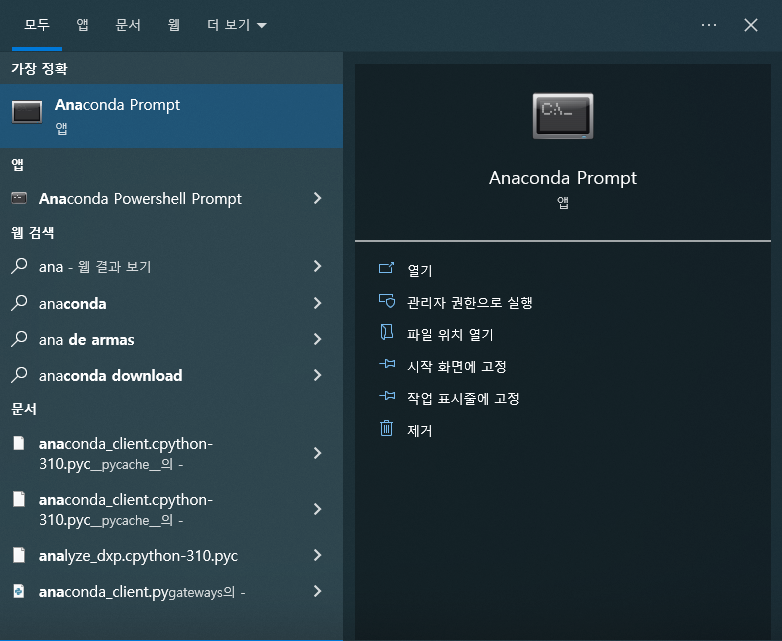 [아니콘다] 프롬프트