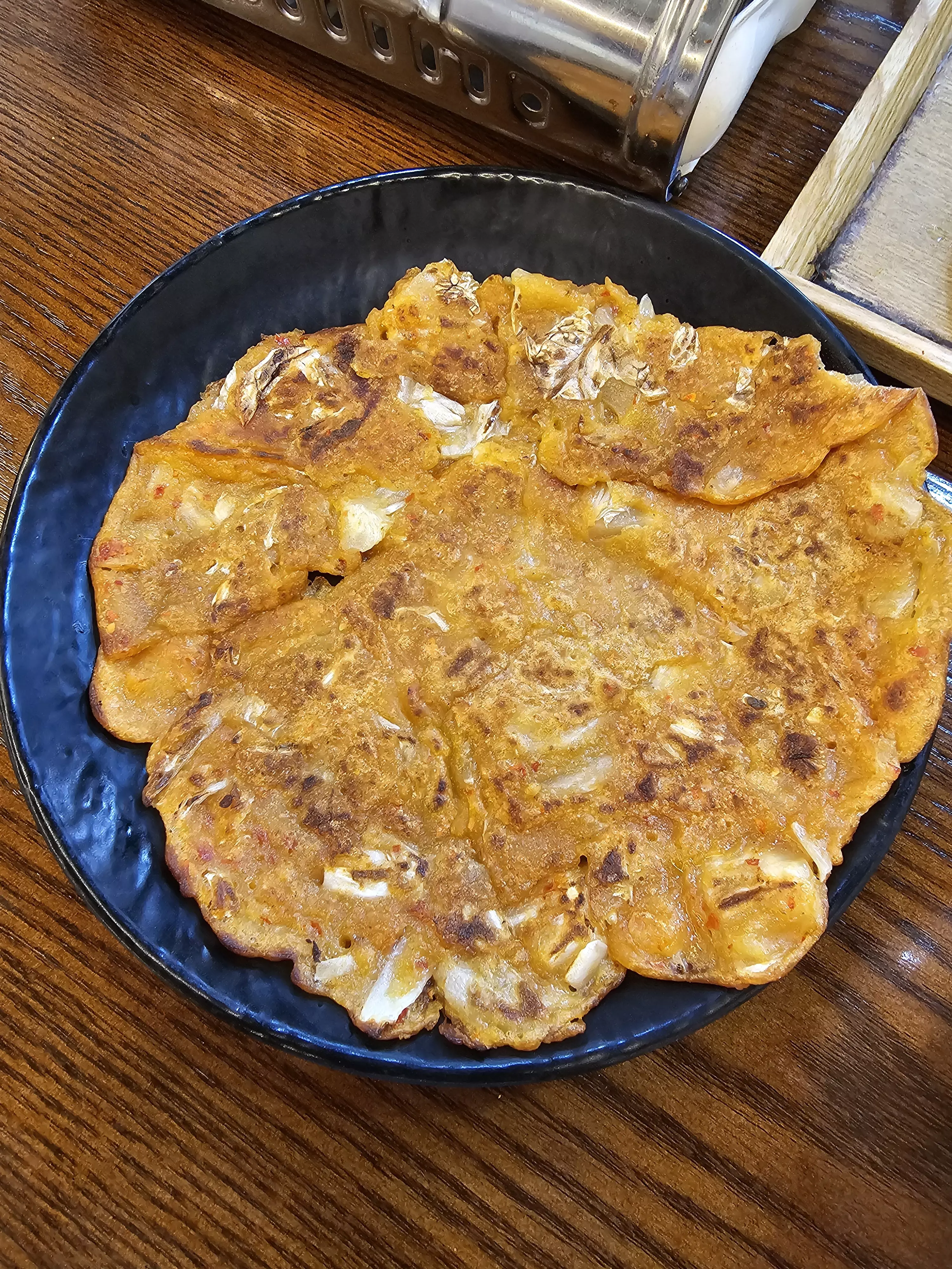 고미꽃시래 김치전
