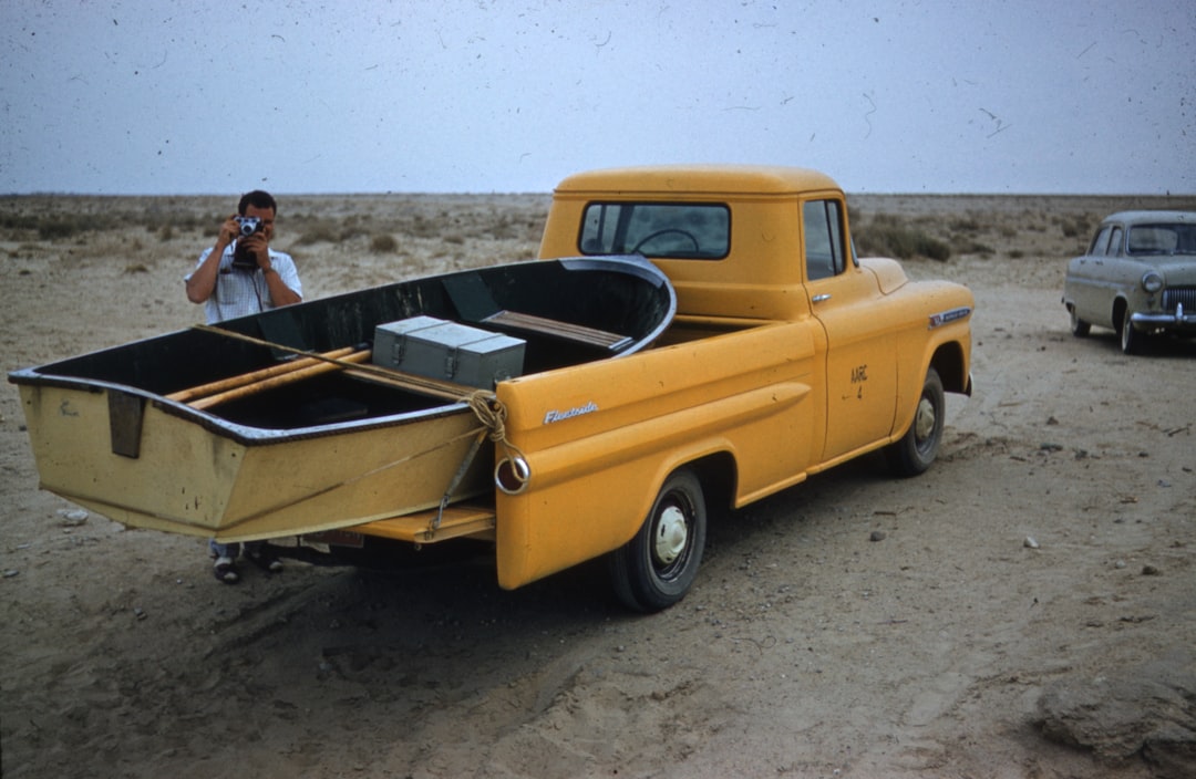 Used truck camper.