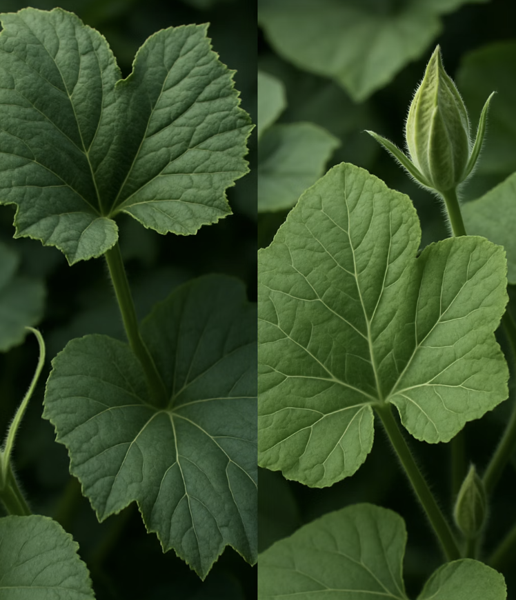 잎사귀로도 알 수 있어요