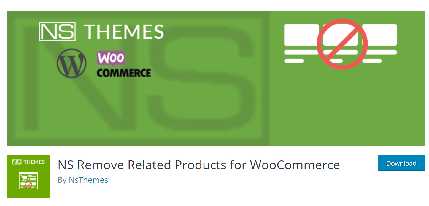 플러그인을 사용하여 연관 상품 제거하기