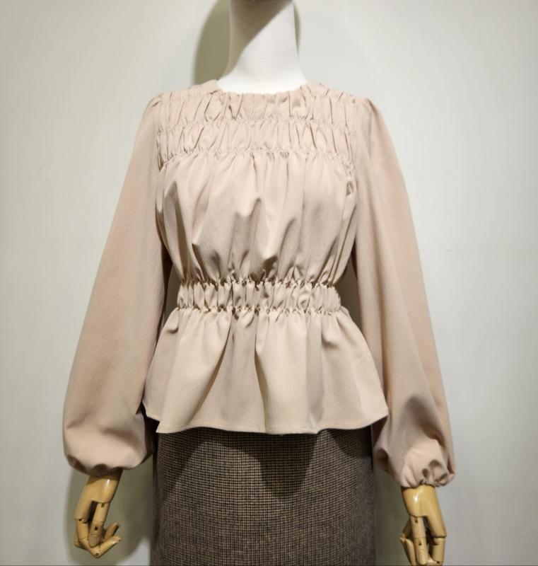 로엠 스모킹 블라우스 RMBLD49RT4