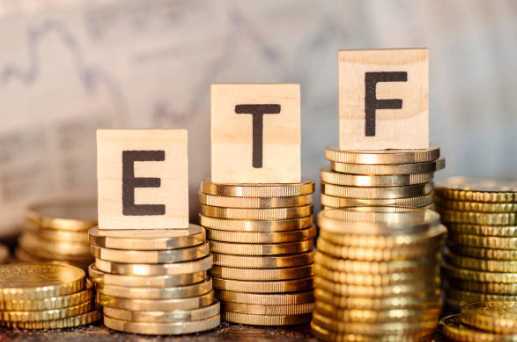 ETF와 돈 사진