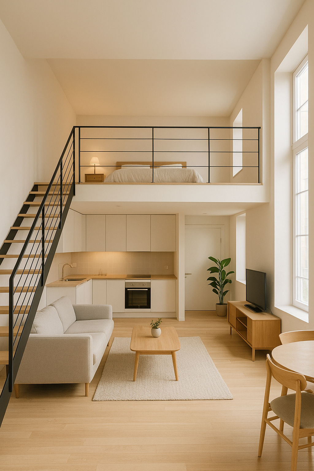 복층 오피스텔 인테리어