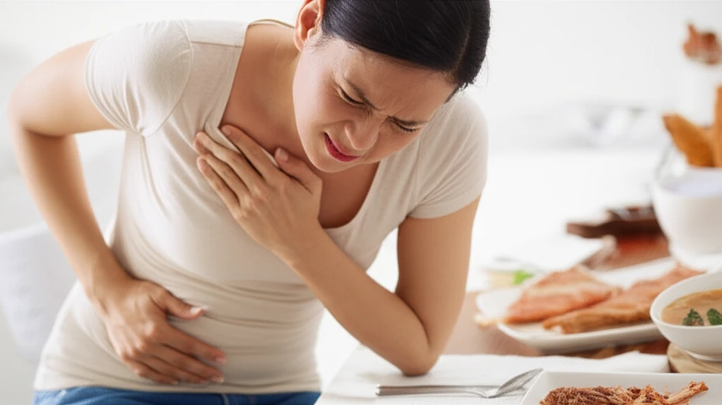 밤마다 속 쓰림 악화 위식도 역류성 ..